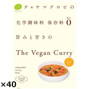 ザ ヴィーガンカレー 40個 カレー レトルト 惣菜 マクロビ 温めるだけ CHAYA（チャヤ）マクロビオティックス｜nipponselect