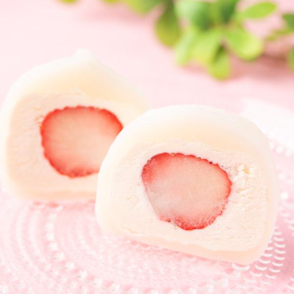 生クリーム大福 とちおとめ 冷凍 和菓子 いちご大福 生クリームいちご大福 大福 フルーツ 苺 スイ...