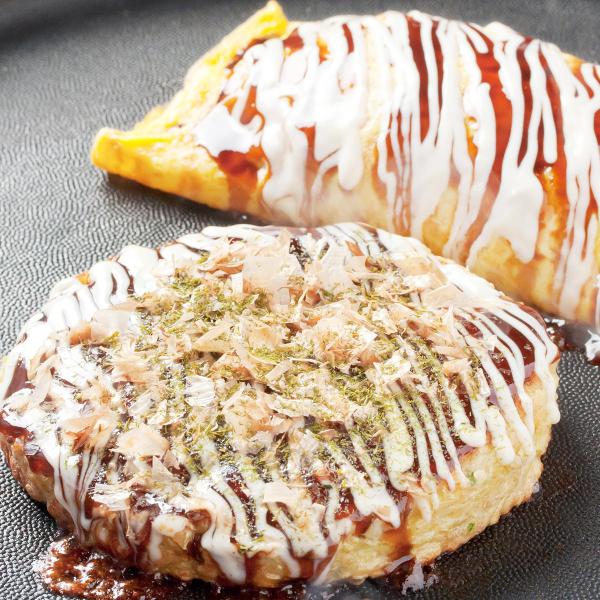 千房 お好み焼・オムそばセット D2 4種 詰合せ お好み焼き 冷凍 惣菜 オムそば たこ焼 簡単調...