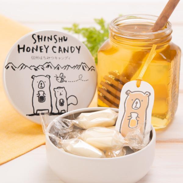 信州はちみつキャンディ 6缶 詰合せ 飴 キャンディ お菓子 国産 長野産 はちみつ キャンディ 長...