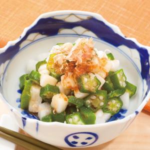 手軽に使える冷凍野菜 オクラと長芋ミックス 野菜 冷凍 オクラ タイ産 長芋 国産 カット野菜 冷凍野菜 おかず｜nipponselect