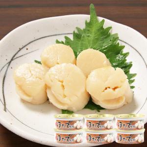 ほたて貝柱 缶詰 6缶 貝柱 おつまみ おかず 惣菜 ほたて 国産 常備 保存食 帆立 和食 洋食 宮城 マルヤ水産｜nipponselect