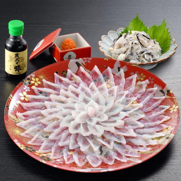 とらふく刺身セット 約4、5人前 詰合せ ふぐ刺し セット 刺身 とらふぐ 国産 皮 フグ てっさ ...