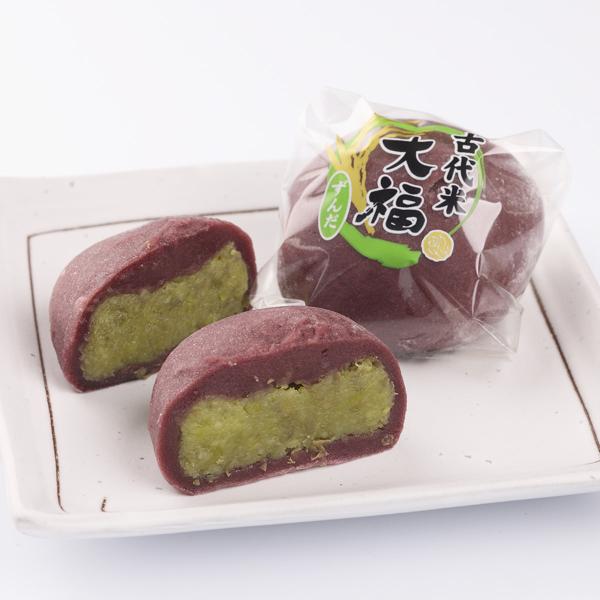 古代米ずんだ大福 6個入3箱 セット 大福 和菓子 スイーツ おやつ デザート 和スイーツ だいふく...