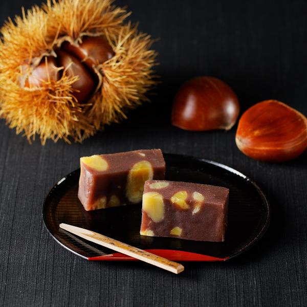 美濃屋 栗蒸し羊羹 ギフト 2本入 羊羹 栗 和菓子