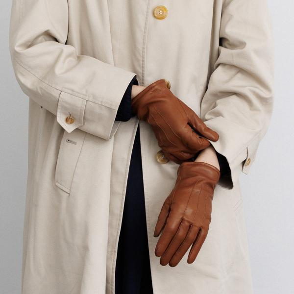 KURODA クロダ 女性用 レザーグローブ イタリアンラムレザー使用