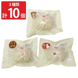名古屋肉まん本舗 招福肉まん 3種計10個 食べ比べセット 中華まん｜nipponselect