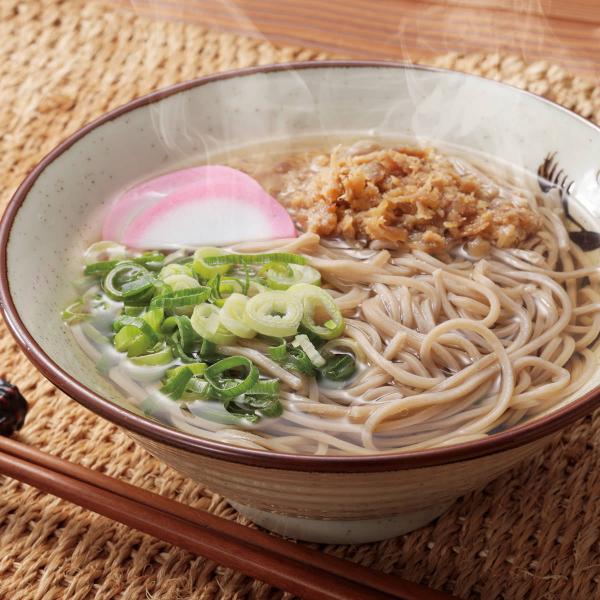 東筑軒 折尾名物 かしわそば 5食入 冷凍 蕎麦 麺 北九州名物