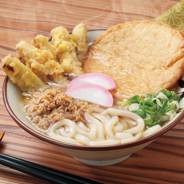 東筑軒 折尾名物 かしわうどん 丸天 ごぼう天入 5食セット 冷凍