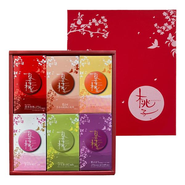 おかやま桃子 ジュレ プリン 6種計12個 詰め合わせ スイーツ