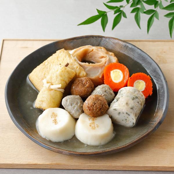 金澤おでん8種 牛すじ煮込 醤油 味噌 詰め合わせ 肉団子 信田巻 車麩 金時草湯葉巻 肉いなり 他...