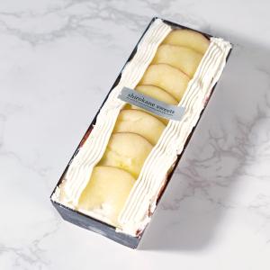白金プレミアム手作りアイスクリームケーキ アップルシナモン スイーツ デザート