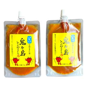 辛みそ 鬼ヶ島とんがらし 甘口 パウチ 2個 ...の詳細画像1