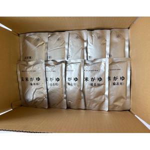 新潟 ヒカリ食品 玄米がゆ 備蓄用 スタンドパ...の詳細画像2