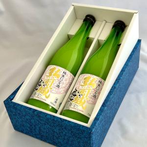 弘前銘醸 純米にごり酒 弘前城 ギフト 2本入 日本酒 辛口【沖縄県・離島 配送不可】