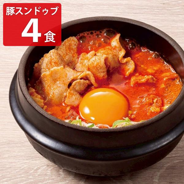 東京純豆腐 豚スンドゥブ 4食セット スンドゥブ 具材