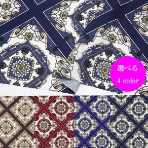 布、生地、ファイユエルメス風プリント、コスプレ、シャツ、１０ｃｍ単価表示<ok15-tp3210-2>