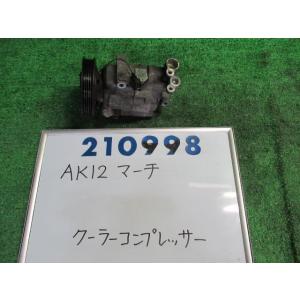 マーチ DBA-K13 エアコン コンプレッサー 12X K23 カルソニック 92600