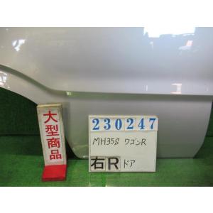 ワゴンＲ DBA-MH35S 右 リア ドア ASSY FA Z2S  シルキーシルバー(M)  M261 23247｜nippou5554