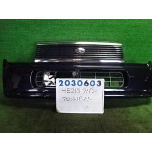 ラパン CBA-HE21S フロント バンパー ASSY 660 G ZHY スパークブラック