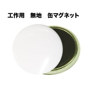 工作 素材 に最適な 無地 大型 マグネット 44mm クラフト 工作 用｜nipuri