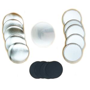 缶 バッジ マシン 用 65mm マグネット パーツ セット 100個 パック