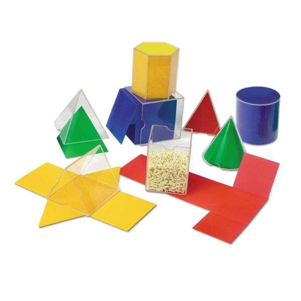 ラーニング リソーシーズ Folding Geometric Shapes(TM) 透明立体図形＆折...