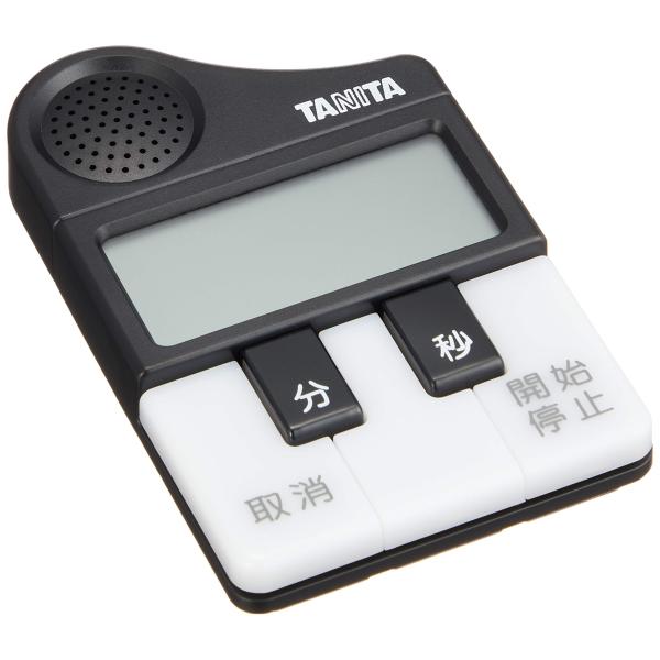 TANITA メロディータイマー ブラック TD-382-BK