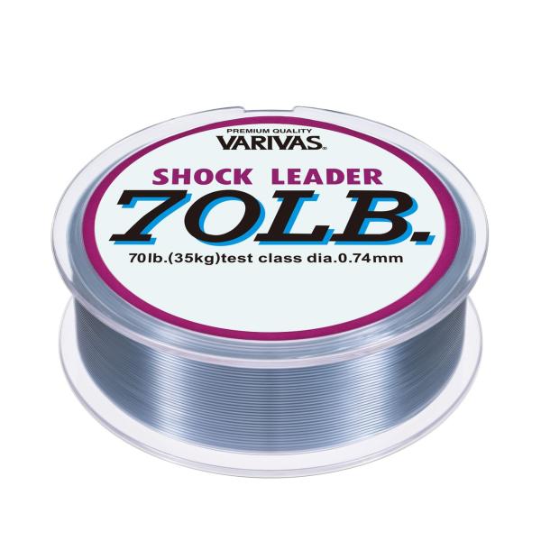 モーリス(MORRIS) ショックリーダー バリバス ナイロン 50m 20号 70lb ミストグレ...