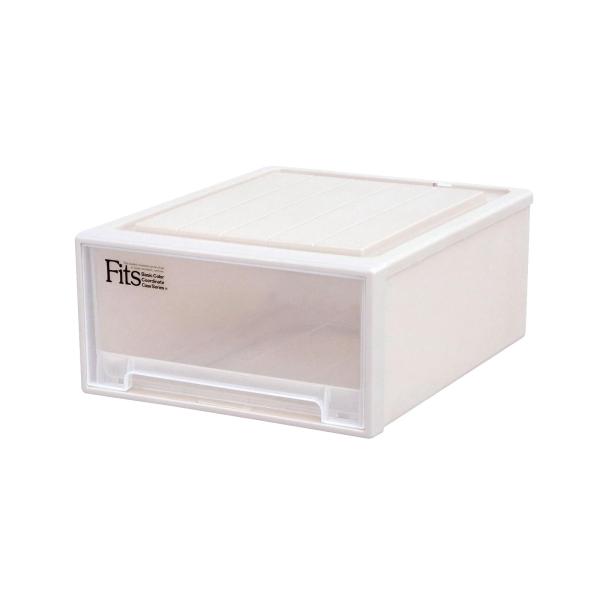 天馬 収納ボックス フィッツケース クローゼット 幅44×奥行53×高さ23cm 収納ケース たわみ...