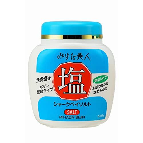 黒ばら本舗 みはだ美人塩 (ジャー) 650g エステ 発汗 スリミング 引締め マッサージ 角質 ...