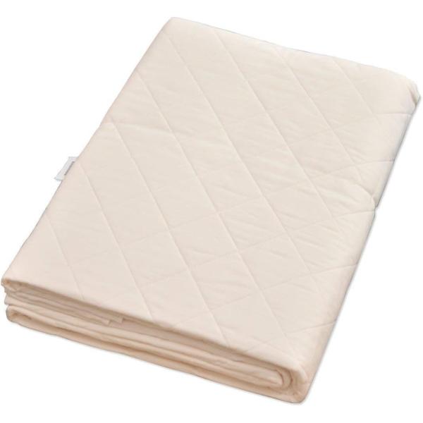 龍宮株式会社 パシーマ 夏は涼しく冬あったかガーゼと脱脂綿でできた自然寝具 シングル 生成り色