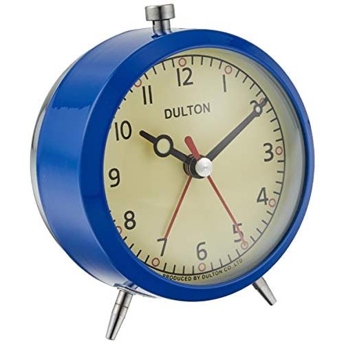 ダルトン(Dulton) アラームクロック ブルー カチコチ音がしそうでしない 飽きない可愛さ アナ...