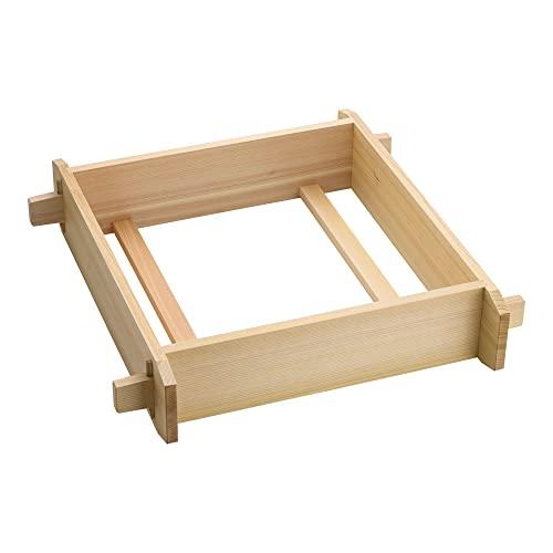 遠藤商事 TKG 角セイロ 天然木(サワラ) サイズ(cm)45 幅×奥行×深さ(mm)455×45...