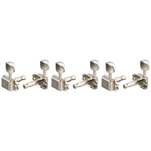 SCUD クルーソンタイプペグ、メタルノブ、3+3 ニッケル 2002NS