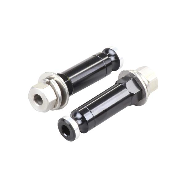 ポッシュフェイス(POSH FAITH) バイク用品 ロングカラーウインカーステー M10mm ブラ...