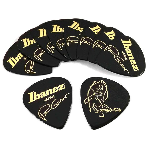 IBANEZ 1000PG-BK ポールギルバートピック ギターピック×10枚