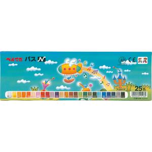 ぺんてる クレヨン パスN PHNR-25 25色