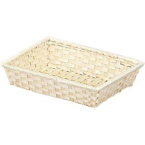 バスケット 白竹 小 40061