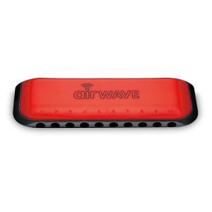 SUZUKI スズキ 子ども向け10穴ハーモニカ エアーウェーブ AW-1 レッドJ