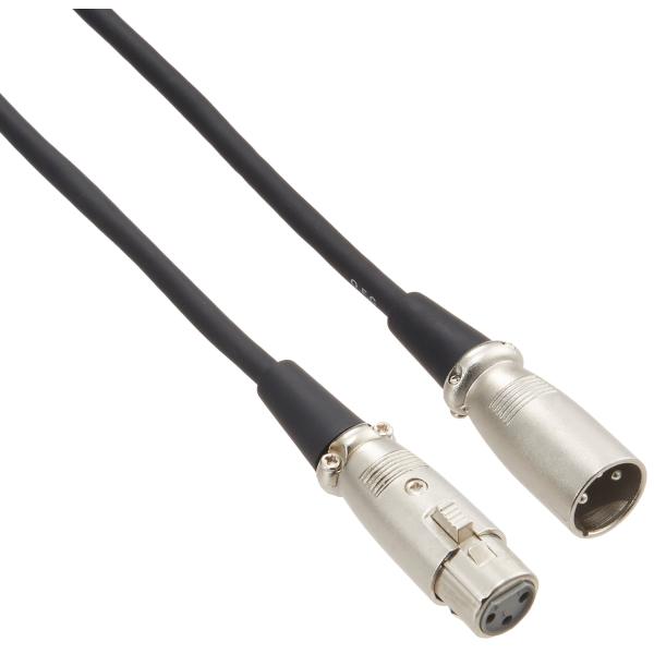 TECH マイクケーブル XLR(オス) / XLR(メス) 7m TMCC-7 ブラック