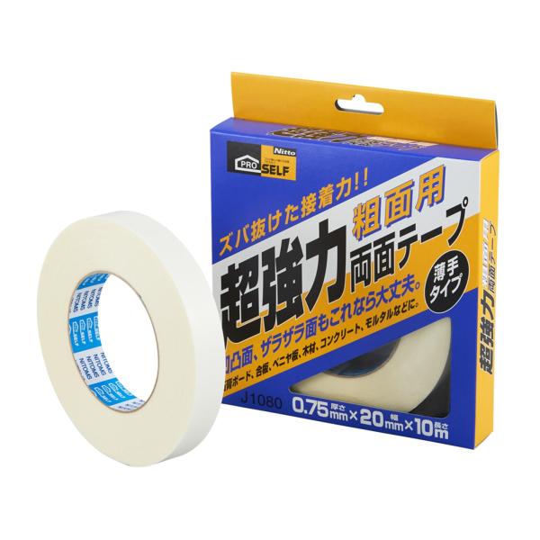 ニトムズ(Nitoms) PROSELF(プロセルフ) 超強力両面テープ 粗面用薄手(箱) 石膏ボー...