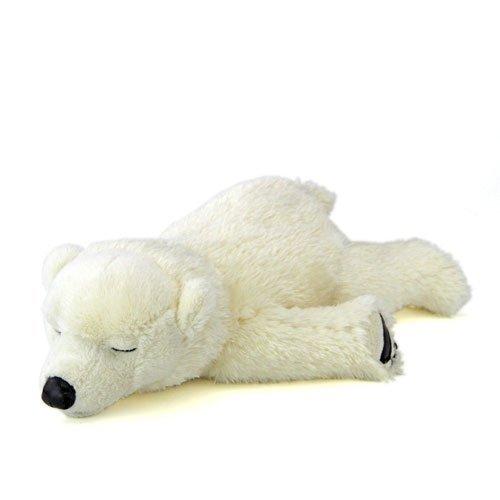 カロラータ ホッキョクグマ ぬいぐるみ (おやすみシリーズ 子/やさしい手触り) リアル 動物 くま...