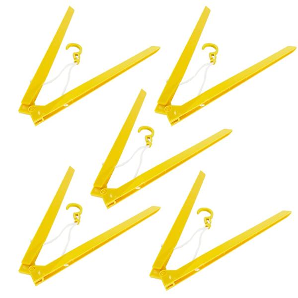 着物ハンガー（折りたたみ式）お得 ５本セット フックを持って広げるだけのきものハンガー 和装ハンガー...