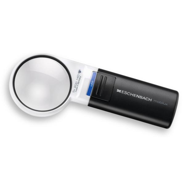 エッシェンバッハ ESCHENBACH 手持ちルーペ モビラックスLED 倍率5倍 LEDライト付き...