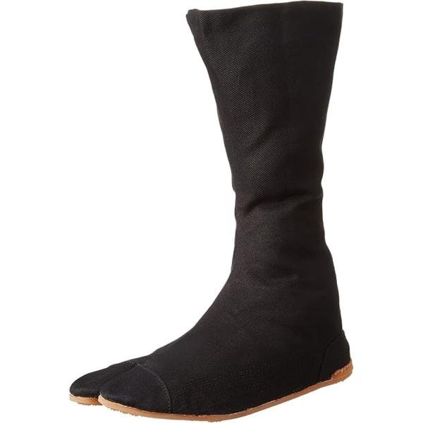 力王 祭り足袋 エアー足袋フィット 12枚コハゼ 黒 25.5cm ACF12