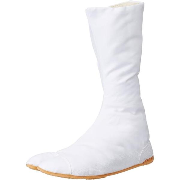 力王 祭り足袋 エアー足袋フィット 12枚コハゼ 白 25.5cm WACF12