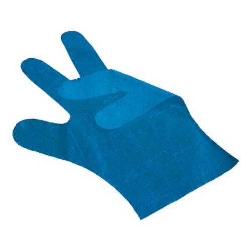サクラメン手袋 デラックス(100枚入)S ブルー 35μ