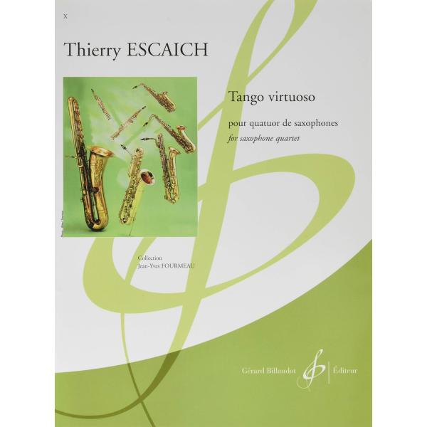 エスケッシュ : タンゴ・ヴィルトーゾ (サクソフォン四重奏) ビヨドー出版