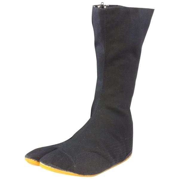 力王 縫付たび ファスナーたび 12枚ファスナー 黒 26.0cm ZF12